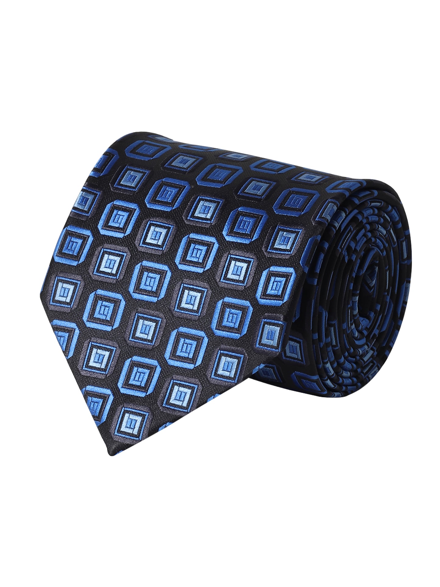 Kanthlangot Midnight Micro Dot Textured Men’s Necktie