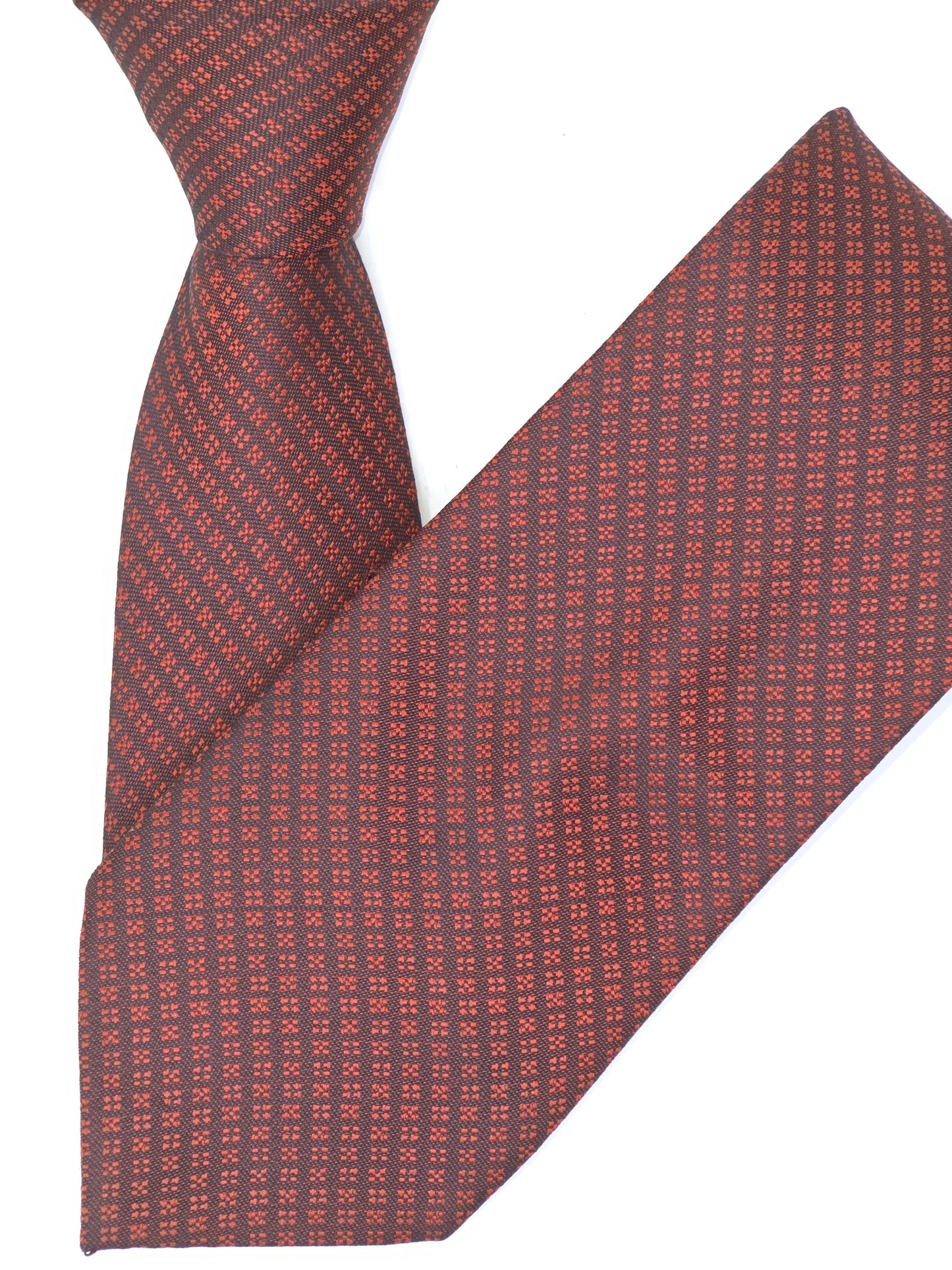 Kanthlangot Microfibre Dark Red Necktie