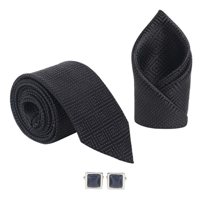 Kanthlangot Gift Set of Necktie Pocket Square and Cufflinks