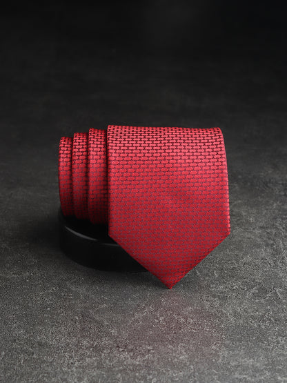 Kanthlangot Red Pattern Necktie