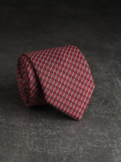 Kanthlangot Red-Grey Necktie