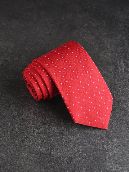Kanthlangot Red Pattern Necktie