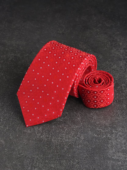 Kanthlangot Red Pattern Necktie