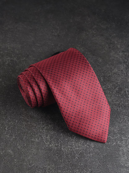 Kanthlangot Red-Navy Necktie
