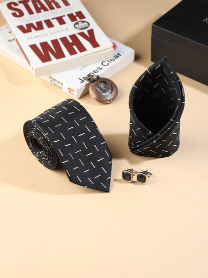 Kanthlangot Gift Set of Necktie Pocket Square and Cufflinks