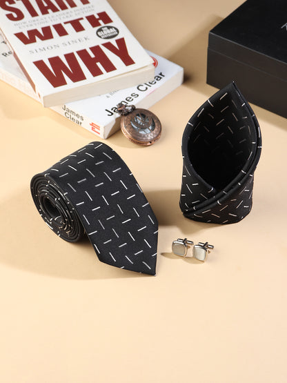 Kanthlangot Gift Set of Necktie Pocket Square and Cufflinks