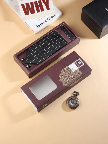 Kanthlangot Gift Set of Necktie Pocket Square and Cufflinks