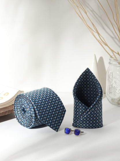 Kanthlangot Gift Set of Necktie Pocket Square and Cufflinks