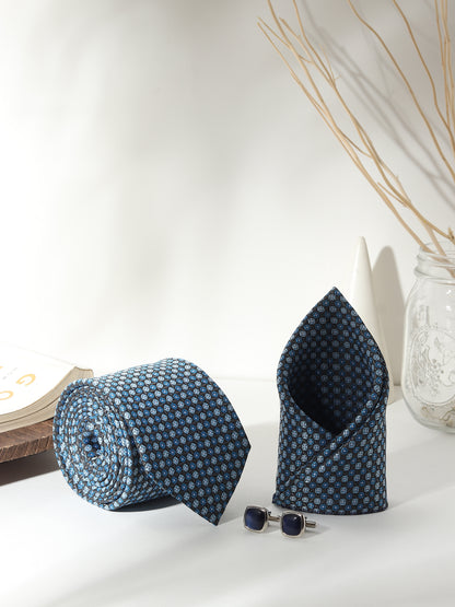 Kanthlangot Gift Set of Necktie Pocket Square and Cufflinks