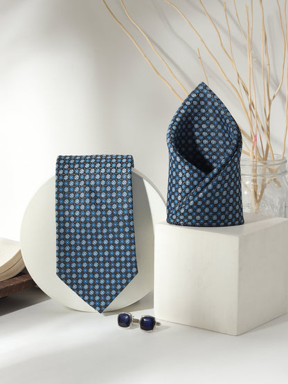 Kanthlangot Gift Set of Necktie Pocket Square and Cufflinks