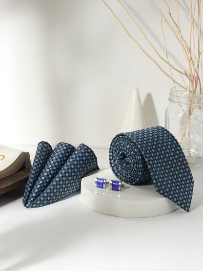 Kanthlangot Gift Set of Necktie Pocket Square and Cufflinks