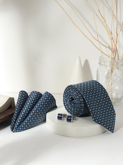 Kanthlangot Gift Set of Necktie Pocket Square and Cufflinks