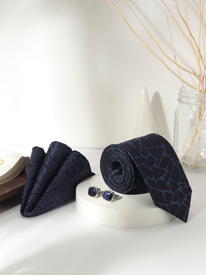 Kanthlangot Gift Set of Necktie Pocket Square and Cufflinks