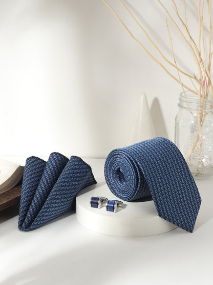 Kanthlangot Gift Set of Necktie Pocket Square and Cufflinks