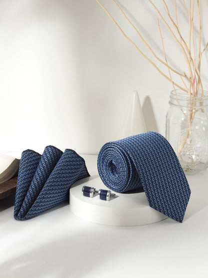 Kanthlangot Gift Set of Necktie Pocket Square and Cufflinks