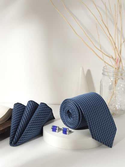 Kanthlangot Gift Set of Necktie Pocket Square and Cufflinks