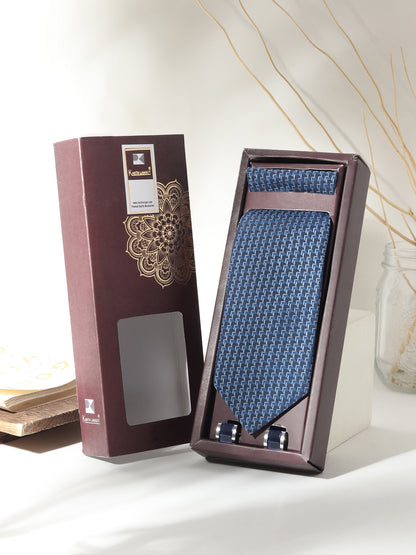 Kanthlangot Gift Set of Necktie Pocket Square and Cufflinks