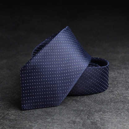 Kanthlangot Blue Microdot Mens Necktie
