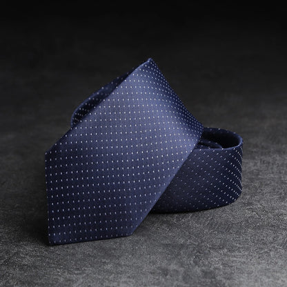 Kanthlangot Blue Microdot Mens Necktie