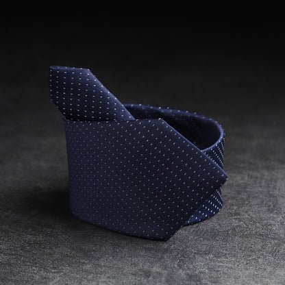 Kanthlangot Blue Microdot Mens Necktie