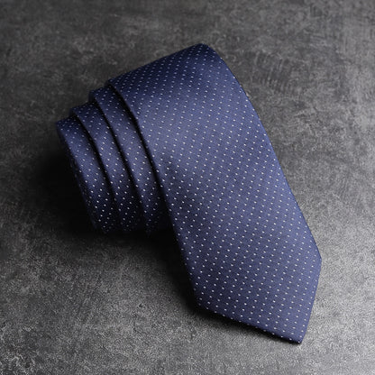 Kanthlangot Blue Microdot Mens Necktie