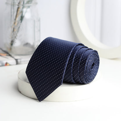 Kanthlangot Blue Microdot Mens Necktie