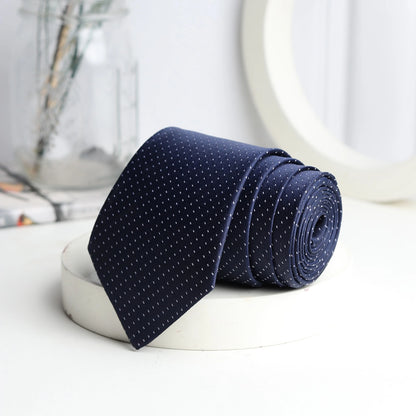 Kanthlangot Blue Microdot Mens Necktie