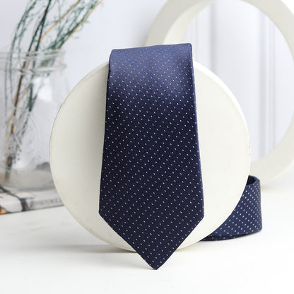Kanthlangot Blue Microdot Mens Necktie