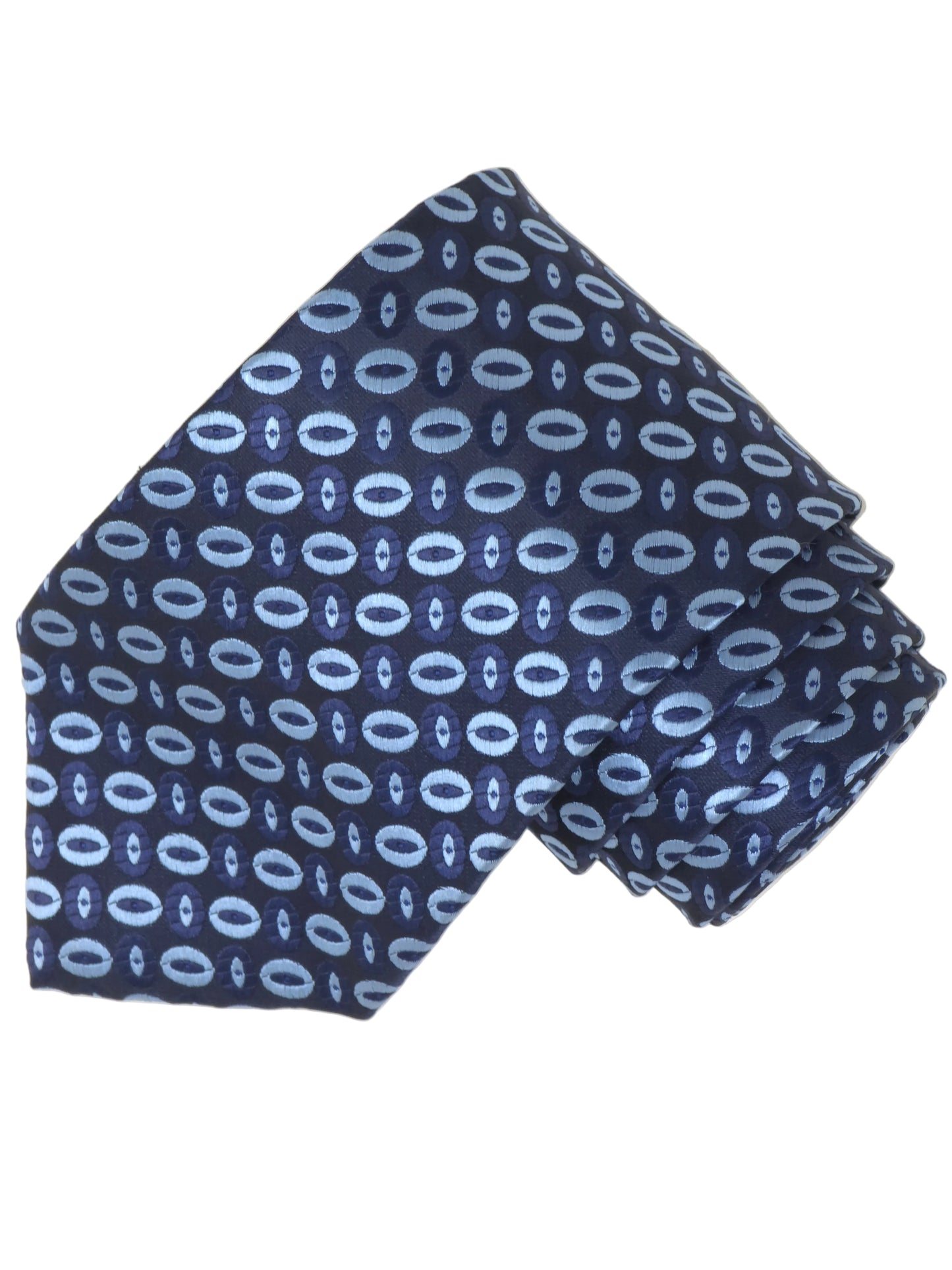 Kanthlangot Blue Microfibre Necktie