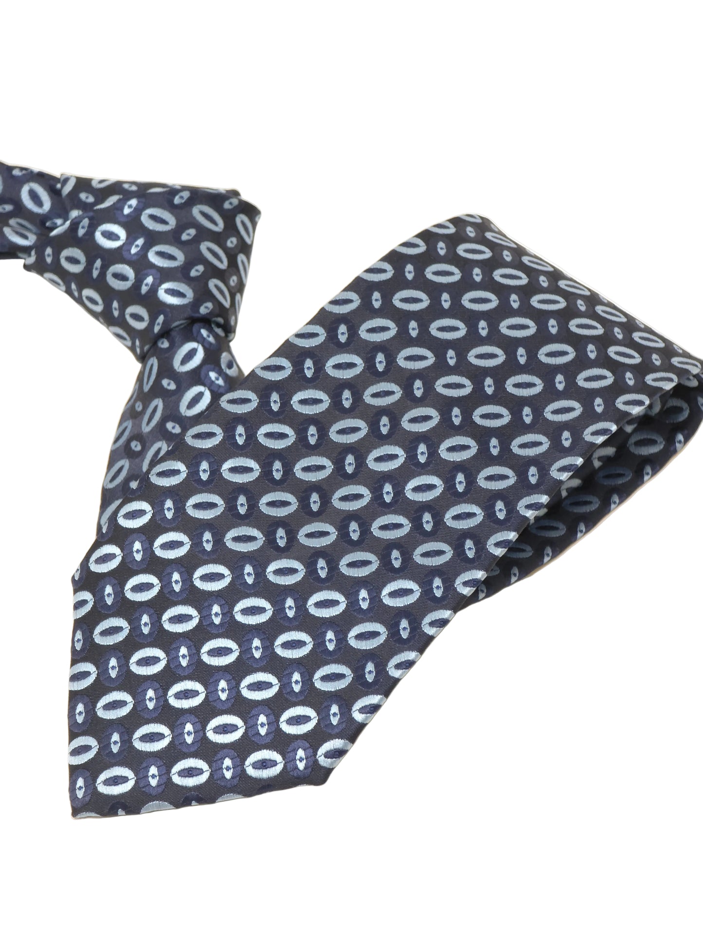 Kanthlangot Blue Microfibre Necktie