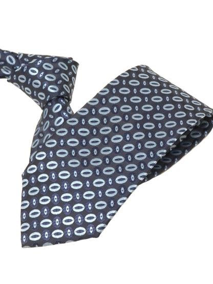 Kanthlangot Blue Microfibre Necktie