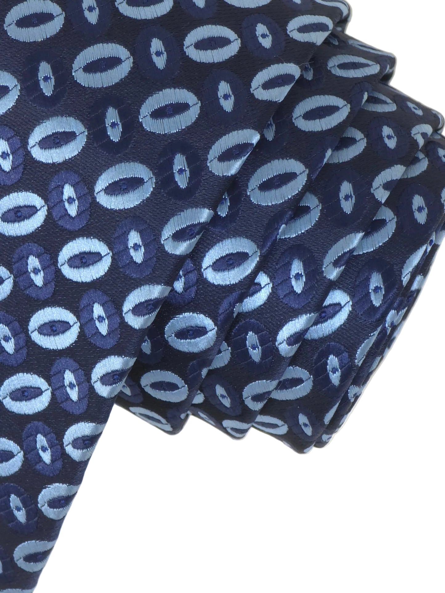 Kanthlangot Blue Microfibre Necktie