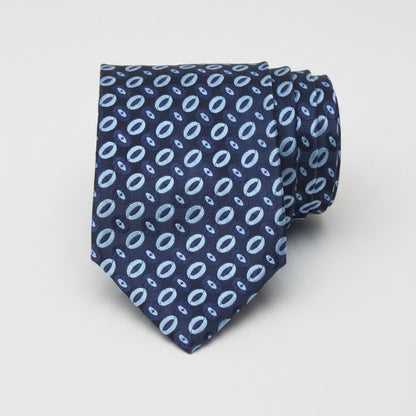 Kanthlangot Blue Microfibre Necktie
